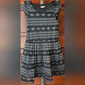 5/6, Place 89 Girls Black and Silver Dress